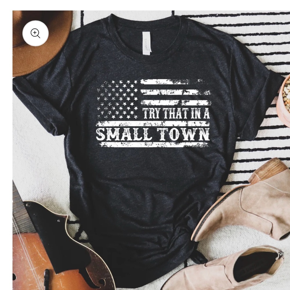 Small Town t-shirt fun!